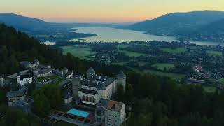 Drohnenflug über Schloss Ringberg
